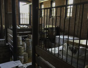 A former horse stable in what is now the New Liberty Distillery in Philadelphia, Pennsylvania. Photo ©2016, Mark Gillespie/CaskStrength Media.