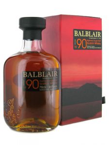 The Balblair 1990 Vintage Highland Single Malt Whisky. Image courtesy Balblair/Inver House.