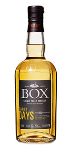 Box Early Days Batch 002. Image courtesy Box Distillery.