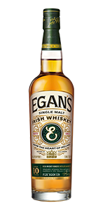 Egan's Irish Whiskey. Image courtesy P&H Egan Ltd. 