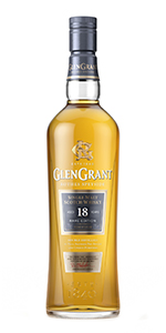 Glen Grant 18 Year Old Scotch Whisky. Image courtesy Glen Grant/Campari. 