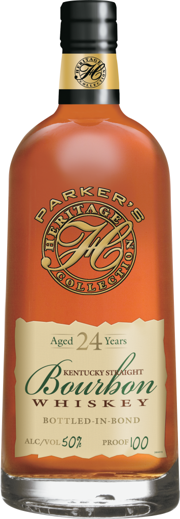 Parker's Heritage Collection 2016 24YO Bottled in Bond Bourbon. Image courtesy Heaven Hill.