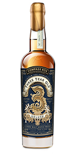 Compass Box Three Year Old Deluxe Blended Malt. Image courtesy Compass Box. 