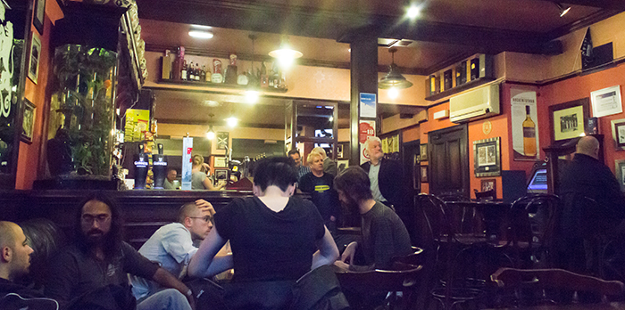 The Bon Accord pub in Glasgow, Scotland.