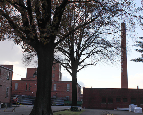 The Stitzel-Weller Distillery in Louisville, Kentucky, which closed in 1992.