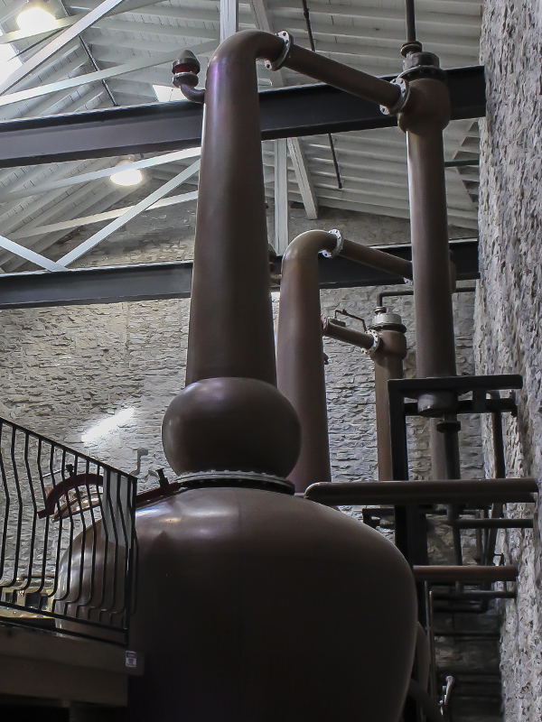 The stills at Woodford Reserve Distillery in Versailles, Kentucky. Photo ©2011 by Mark Gillespie.