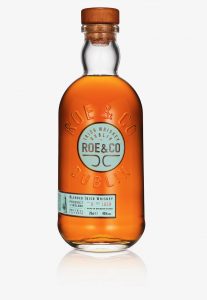 The bottle for Diageo's new Roe & Co. Blended Irish Whiskey. Image courtesy Diageo. 