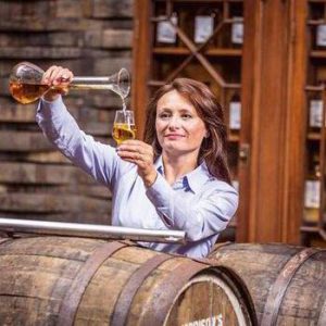 Brown-Forman's new whisky maker, Rachel Barrie. Image courtesy Rachel Barrie/Twitter. 