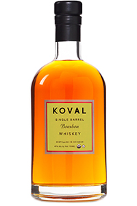 Koval Single Barrel Bourbon. Image courtesy Koval Distillery. 