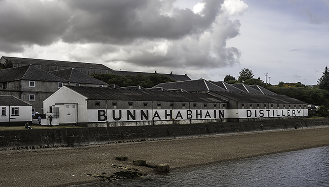 The beach along Bunnahabhain Distillery on May 28, 2010. Photo ©2010, Mark Gillespie/CaskStrength Media.