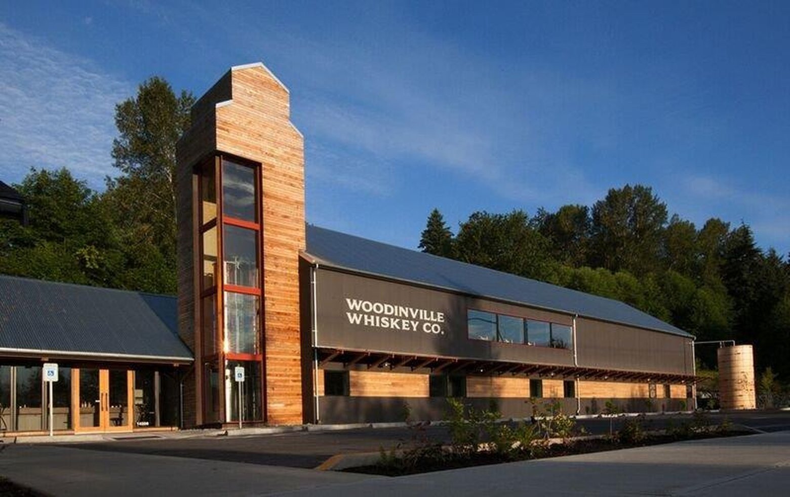 The Woodinville Whiskey Company distillery in Woodinville, Washington. Image courtesy Woodinville Whiskey Company.