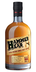 Hammer Head Czech Single Malt. Image courtesy Stock Spirits. 