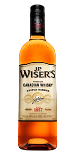 J.P. Wiser's Triple Barrel. Image courtesy Corby/Pernod Ricard.