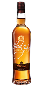 Paul John Oloroso Sherry Cask Finish. Image courtesy John Distilleries.