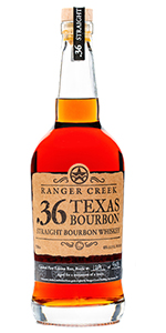 Ranger Creek .36 Texas Straight Bourbon. Image courtesy Ranger Creek Brewing & Distilling.