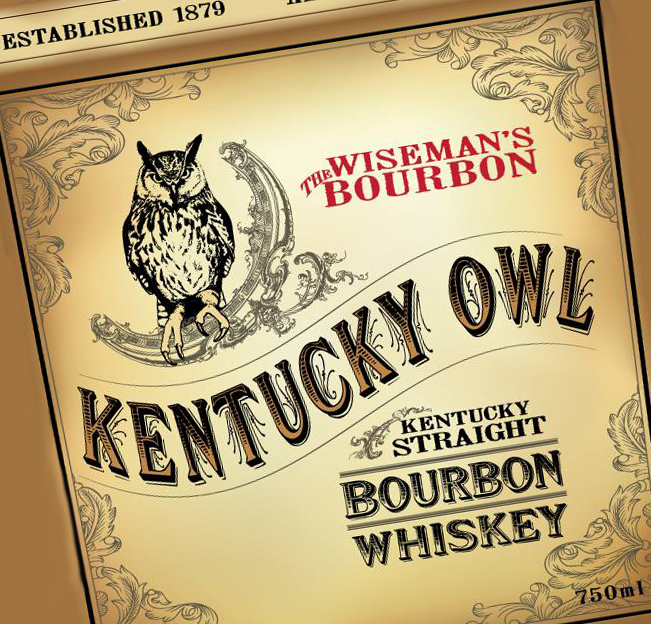 The Kentucky Owl Bourbon logo. Image courtesy Stoli Group.