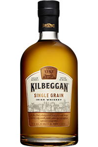 Kilbeggan Single Grain Irish Whiskey. Image courtesy Beam Suntory.