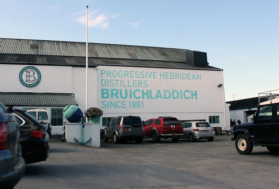 The Bruichladdich Distillery on Scotland's Isle of Islay. Photo ©2018, Mark Gillespie/CaskStrength Media.