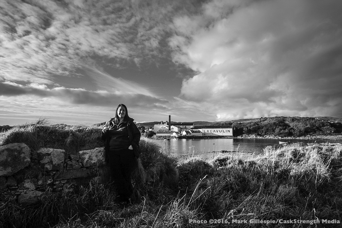 Georgie Crawford photographed on Islay in October, 2016. Photo ©2016, Mark Gillespie/CaskStrength Media.