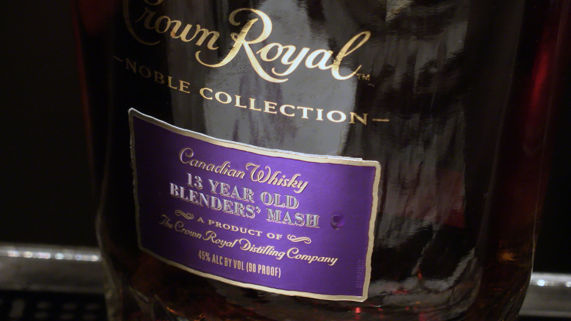 Crown Royal's Noble Collection 13 Year Old Blenders' Mash. Photo ©2018, Mark Gillespie/CaskStrength Media.
