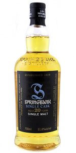 Springbank 1997 Single Cask. Image courtesy J&A MItchell/Springbank Distillers.