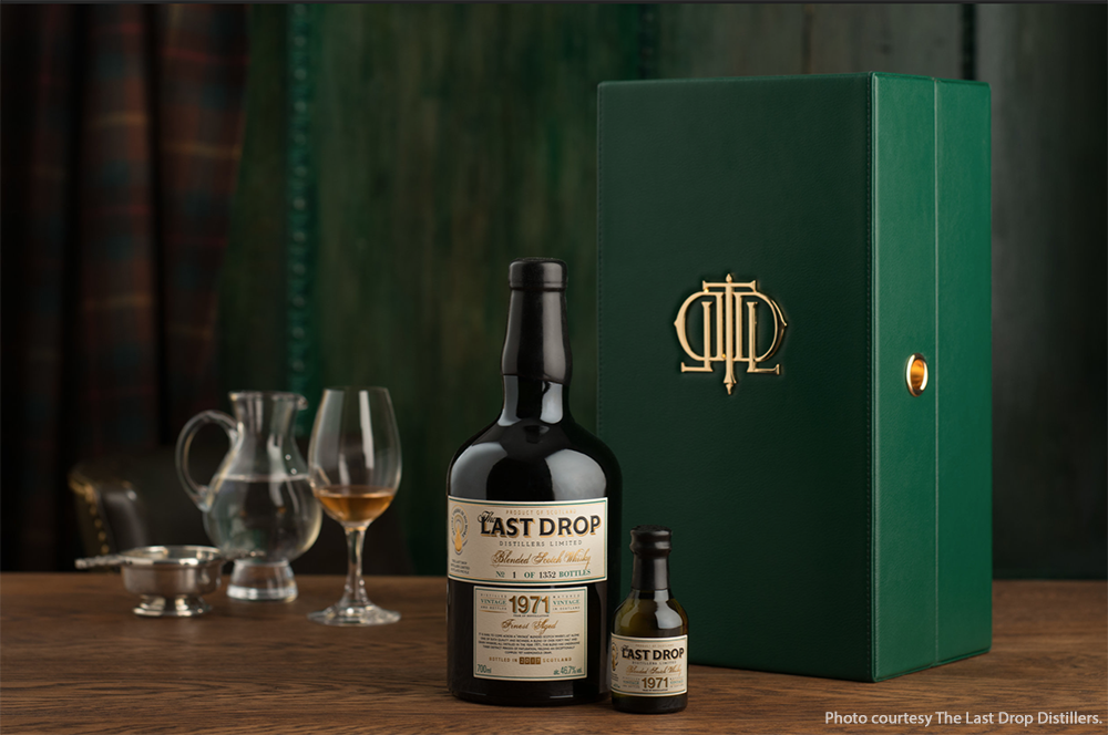 The Last Drop 1971 Blended Scotch Whisky. Photo courtesy The Last Drop Distillers.