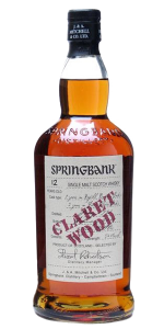 Springbank 1997 Claret Wood. Image courtesy The Whisky Exchange/Speciality Drinks Ltd.
