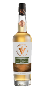 Virginia Distillery Company Cider Cask Finished Whisky. Image courtesy Virginia Distillery Company.