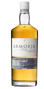 Armorik Triagoz French Single Malt Whisky. Image courtesy Distillerie Warenghem. 