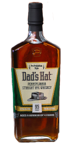 Dad's Hat Pennsylvania Straight Rye Whiskey. Image courtesy Dad's Hat. 