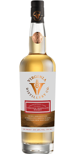 Virginia Distillery Company Chardonnay Cask Finish. Image courtesy Virginia Distillery Company.