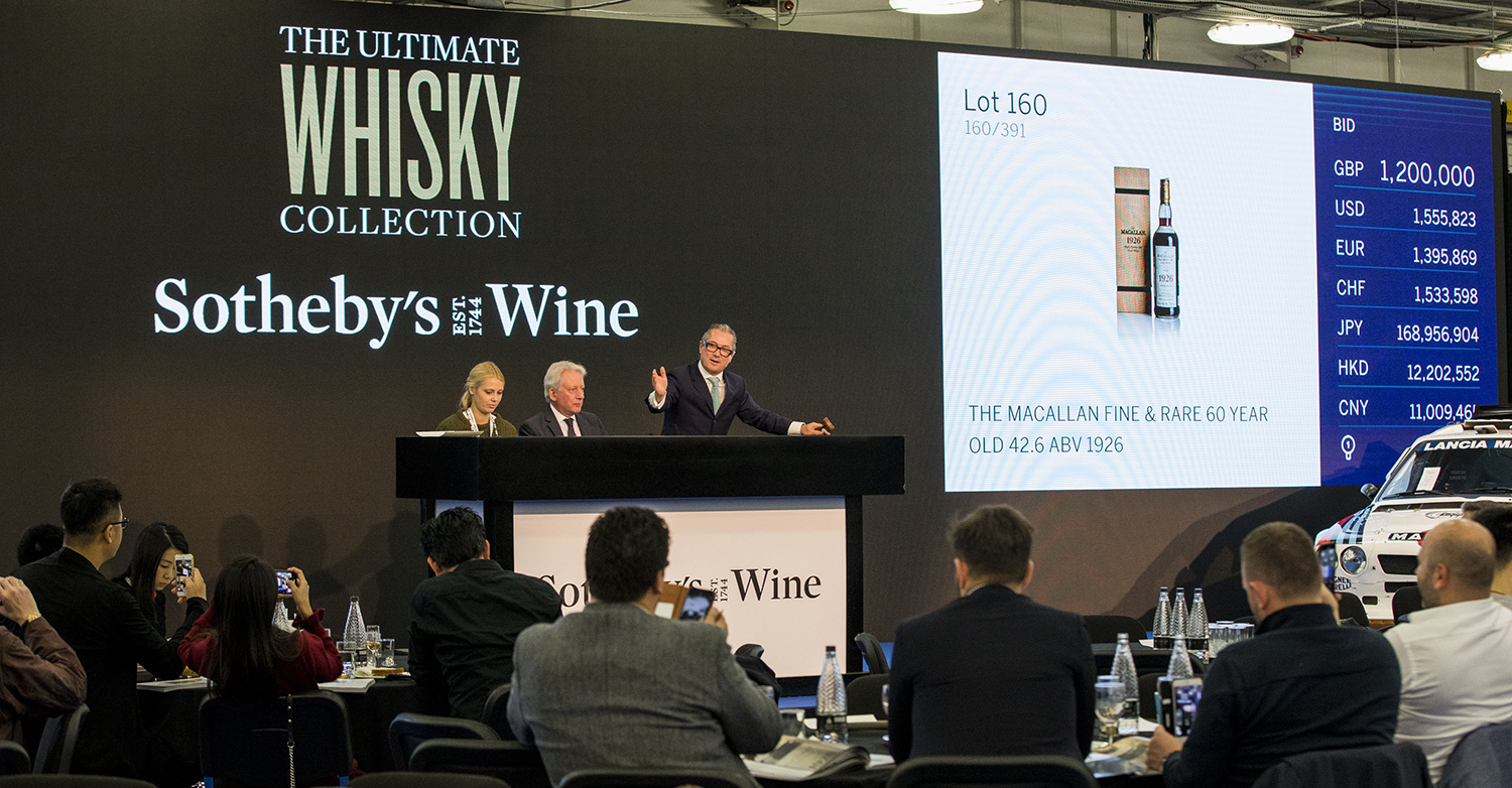 Record Falls at Sotheby's "Ultimate Whisky Collection" Auction WhiskyCast