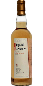 Liquid Library Glen Garioch 1992. Image courtesy The Whisky Agency.