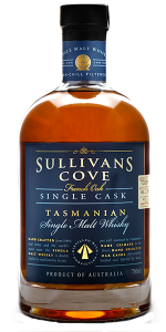 Sullivan's Cove French Oak Single Cask #TD268. Image courtesy Sullivan's Cove. 