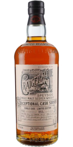  Craigellachie 19 Exceptional Cask Series. Image courtesy John Dewar & Sons/Bacardi.