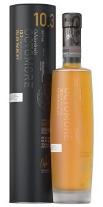 Bruichladdich Octomore 10.3. Image courtesy Bruichladdich.