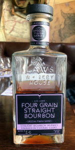 A.D. Laws Four Grain Bourbon Cognac Cask Finish. Photo ©2020, Mark Gillespie/CaskStrength Media.