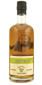 Porter's Small Batch Rye Whiskey. Photo ©2020, Mark Gillespie/CaskStrength Media.