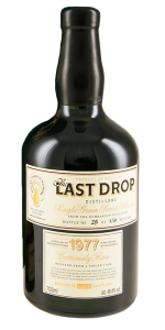 The Last Drop 1977 Dumbarton. Image courtesy Last Drop Distillers.