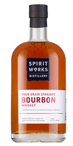 Spirit Works Distillery Four Grain Bourbon. Image courtesy Spirit Works Distillery.