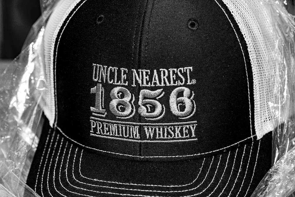 A stack of Uncle Nearest caps. Photo ©2020, Mark Gillespie/CaskStrength Media.