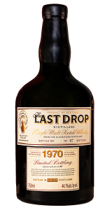 The Last Drop 1970 Glenrothes. Image courtesy Last Drop Distillers.