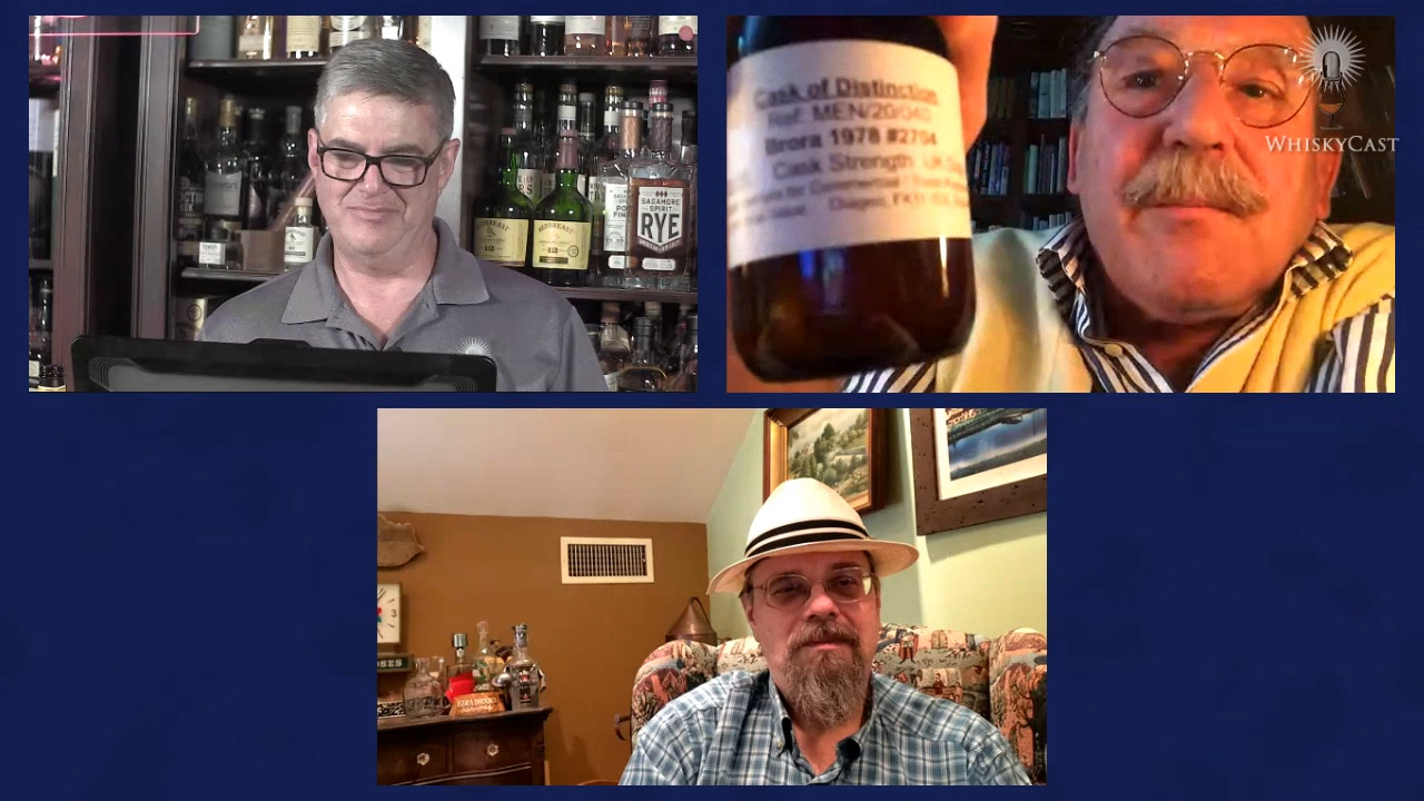 Whisky writers and historians Charles MacLean and Michael Veach joined us on Friday night's #HappyHour webcast.