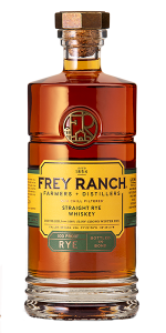 Frey Ranch Straight Rye Whiskey. Image courtesy Frey Ranch. 