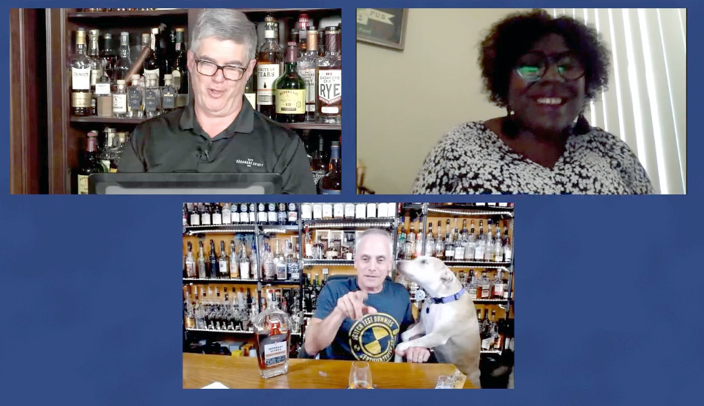 Bourbon writer Gabrielle Pharms and Scott Brunow (accompanied by Ellie) of the Scotch Test Dummies joined us on Friday's #HappyHour webcast.