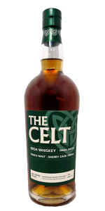 The Celt Irish Whiskey. Image courtesy Celtic Whiskey Shop. 