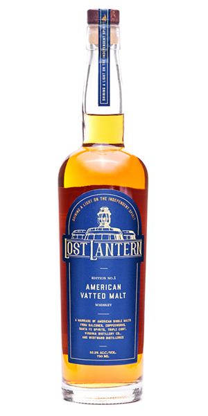 Lost Lantern American Vatted Malt Edition No. 1. Image courtesy Lost Lantern Whiskey