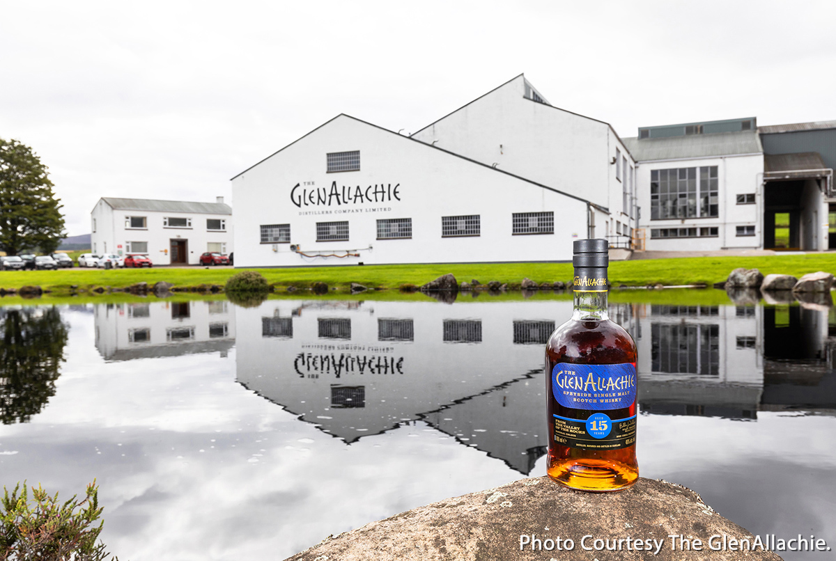 The GlenAllachie Distillery in Scotland. Image courtesy The GlenAllachie.