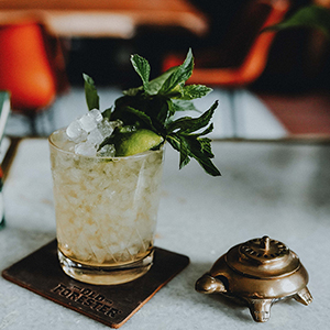 Old Forester's "Slow-Jito" cocktail. Image courtesy Old Forester/Brown-Forman.