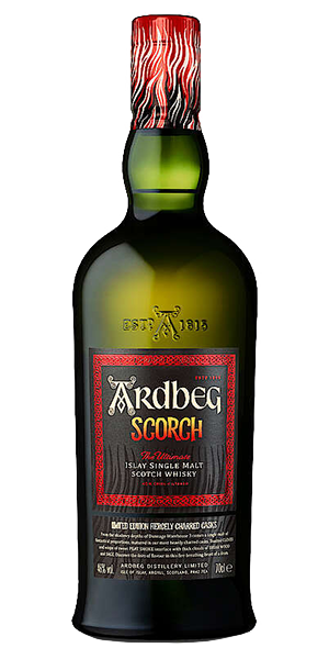 Ardbeg Scorch Islay Single Malt. Image courtesy Ardbeg.